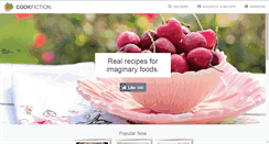 Desktop Screenshot of cookfiction.com